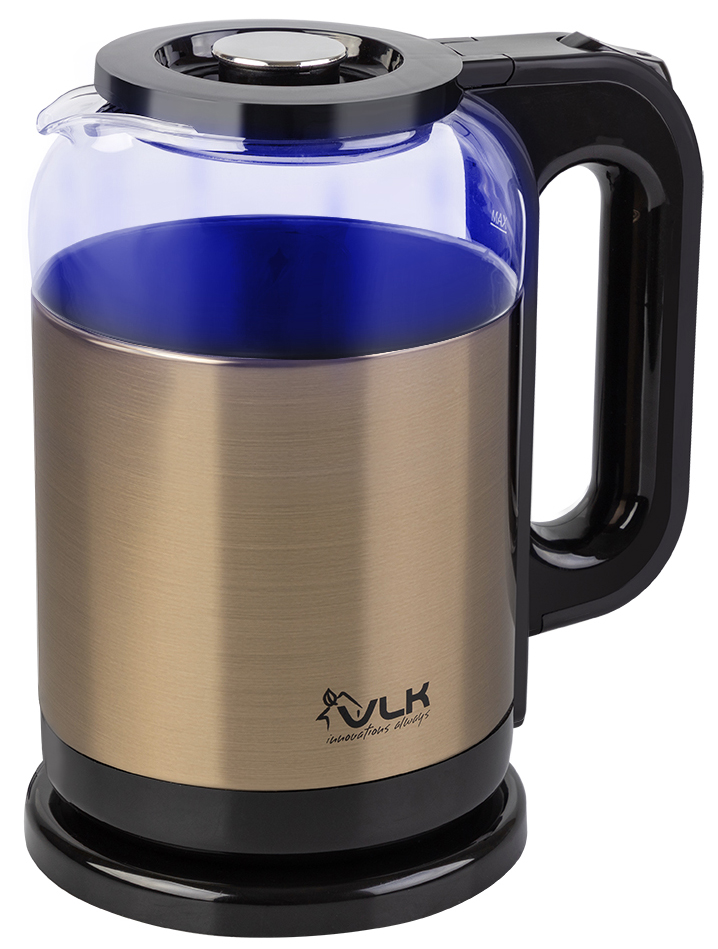 Изображение товара Электрочайник VLK Siena-6564 золотой 2200 Вт 1,8 л с автоотключением