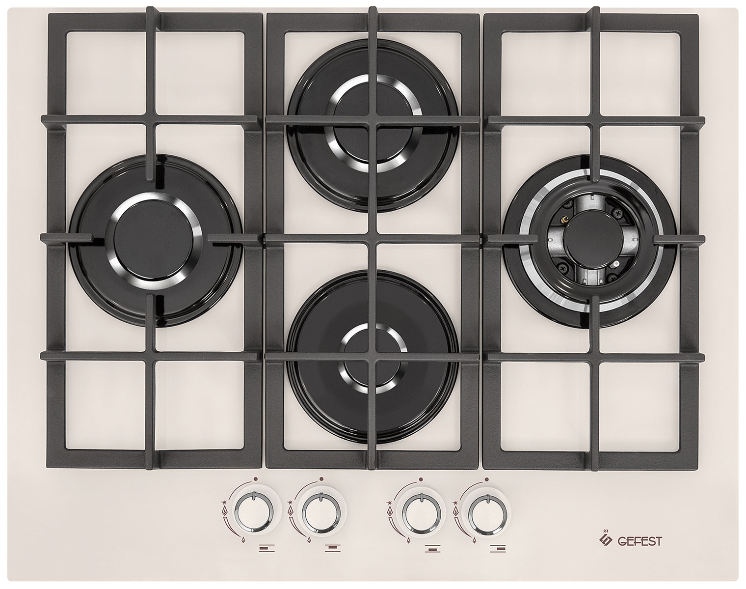 

Газовая варочная панель Gefest ПВГ 2231-01 В81, Кремовый