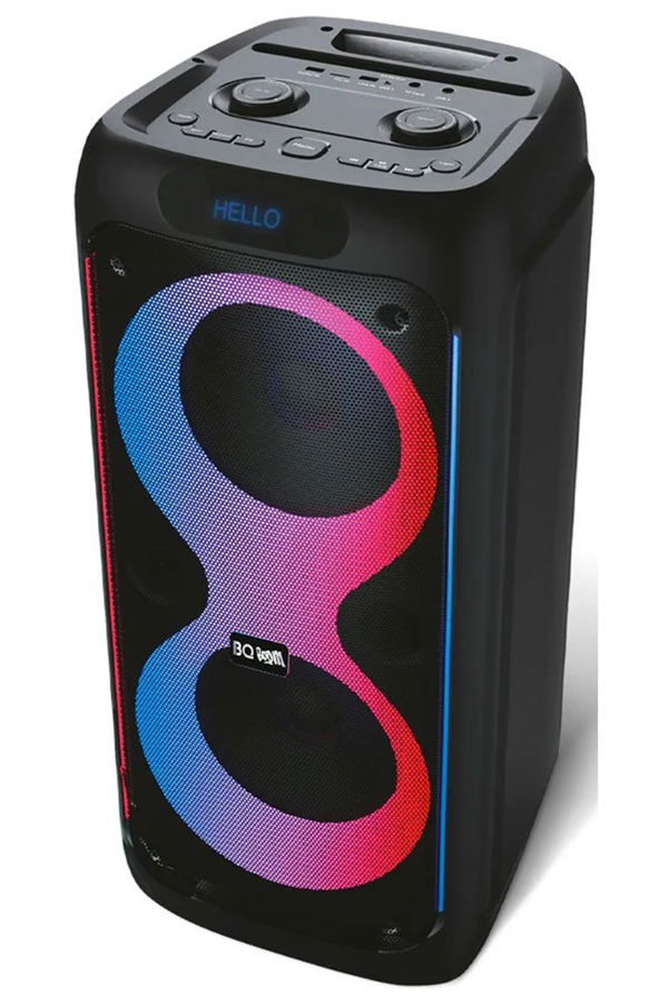 Изображение товара Портативная акустика BQ PBS3004 мощность 80 Вт караоке подсветка Bluetooth