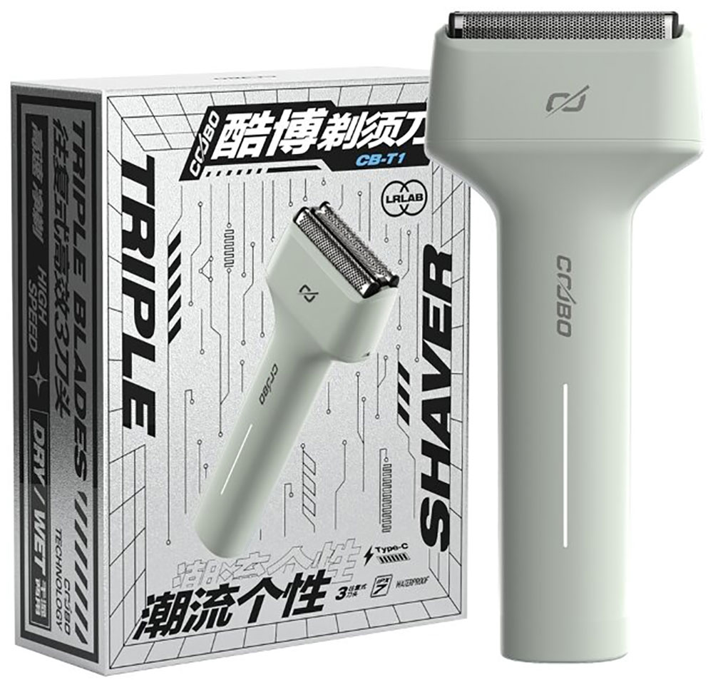 Изображение товара Электробритва Coobo CB-T, зеленая