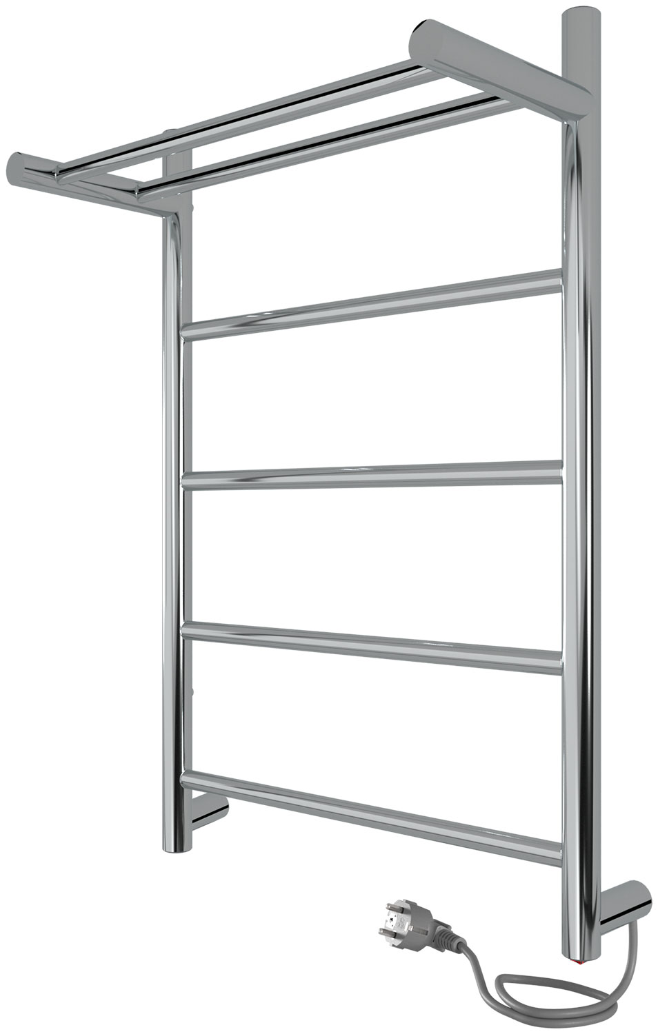 Изображение товара Электрический полотенцесушитель Indigo Line с полкой 60x42.5 см хром