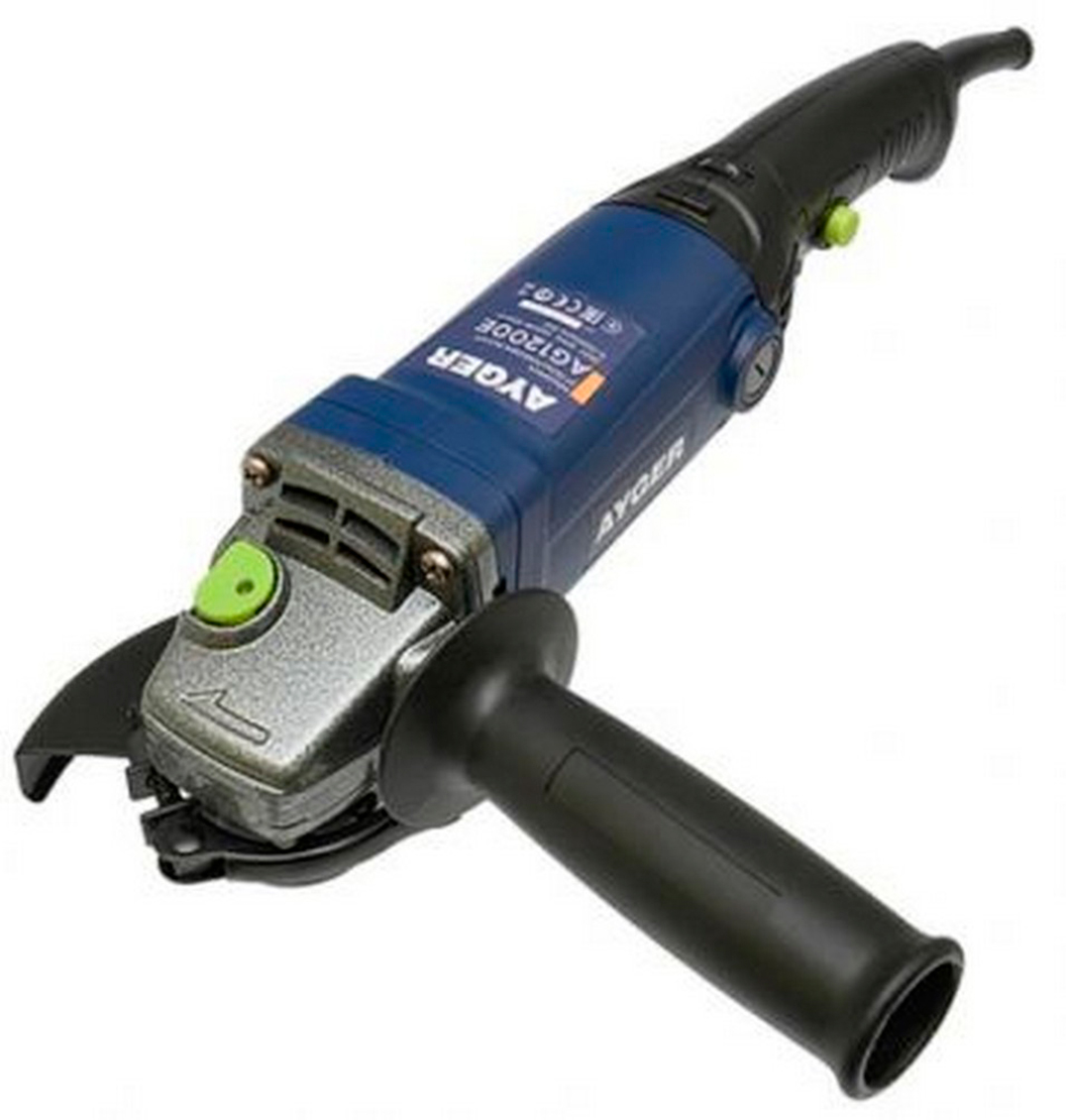 Изображение товара Угловая шлифовальная машина Ayger AG1200E 125 мм 1200 Вт для бытовых работ