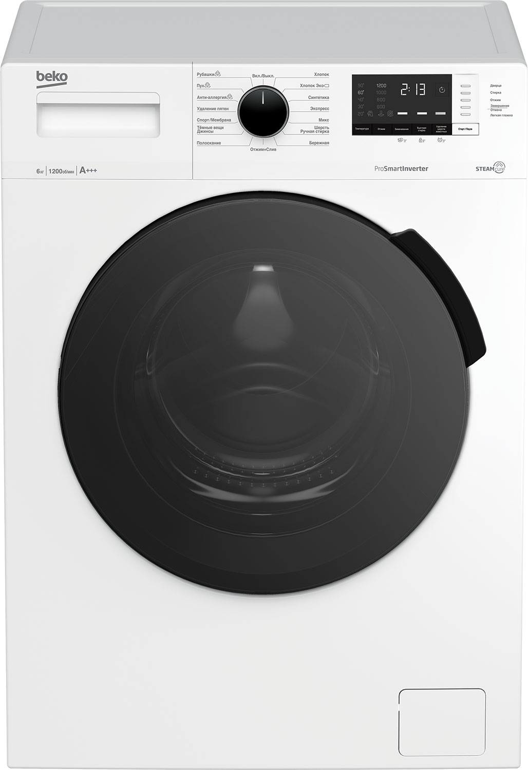 Изображение товара Стиральная машина Beko WSPE6612W BY, белая