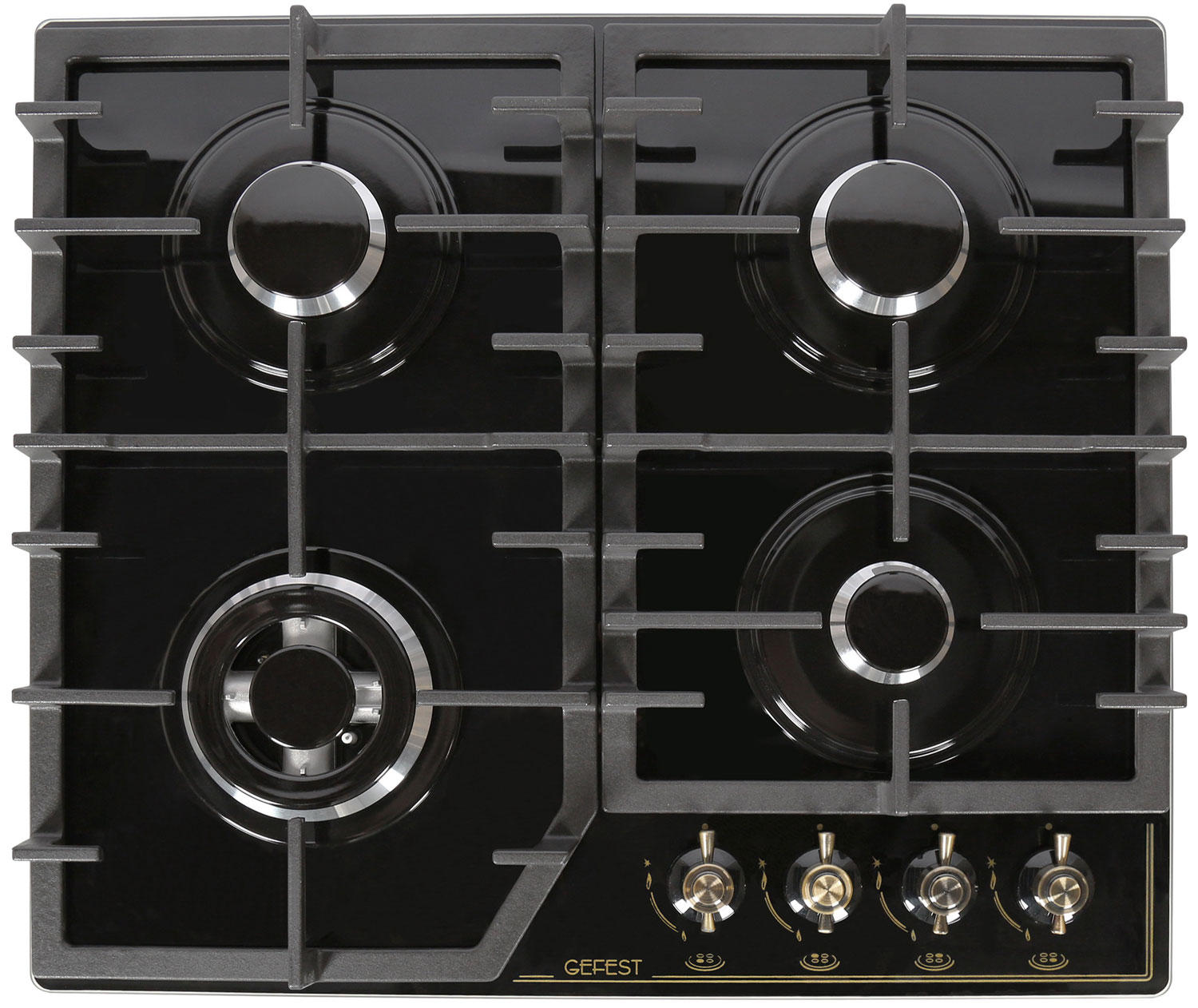 

Газовая варочная панель Gefest ПВГ 2232-01 Р83, Черный