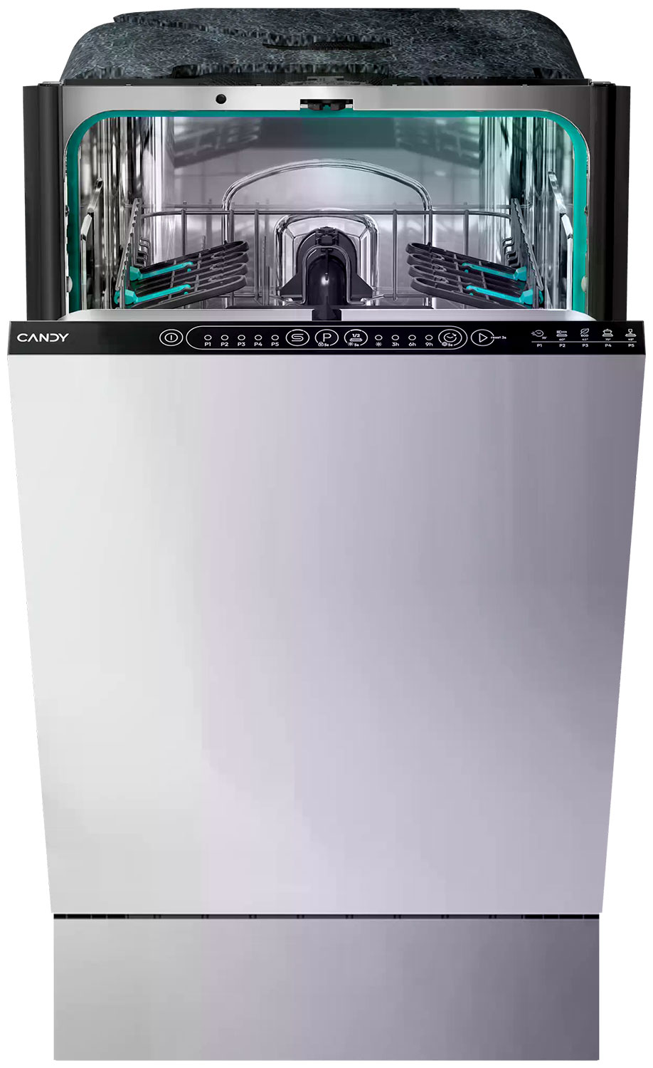 Изображение товара Candy CI 0A9E0B 08 встраиваемая посудомоечная машина 10 комплектов 49дБ