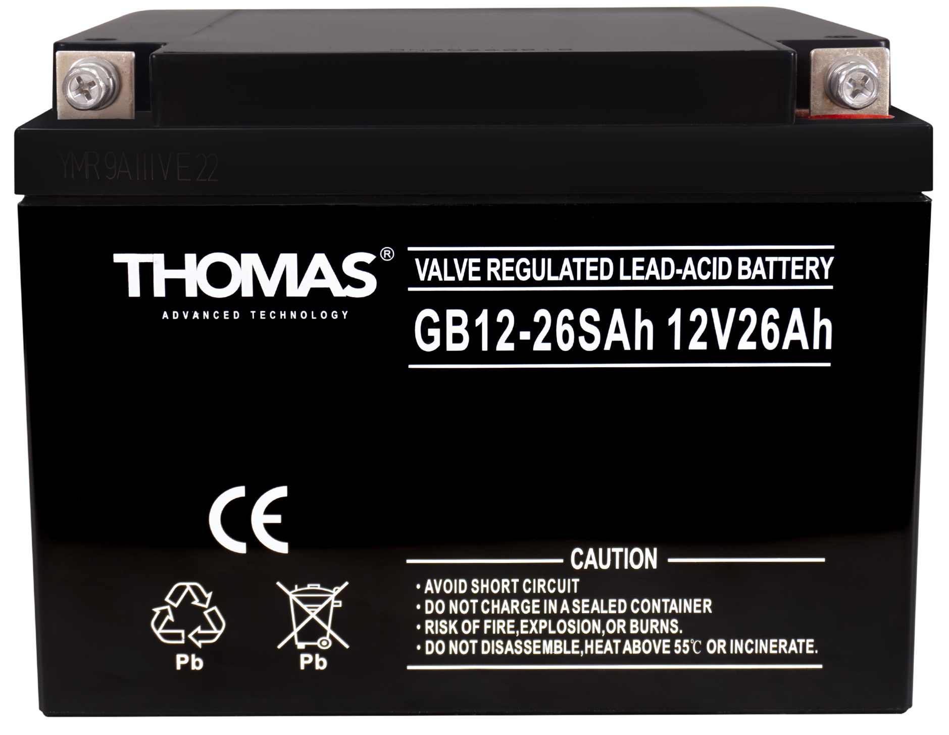 Изображение товара Батарея для ИБП Thomas GB 12-26SAh 12V26Ah