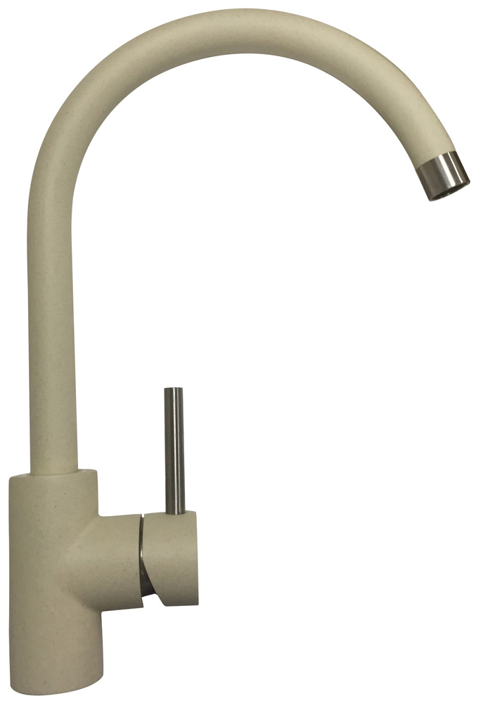 Изображение товара Кухонный смеситель Zigmund & Shtain 1600 молодое шампанское однорычажный дизайн