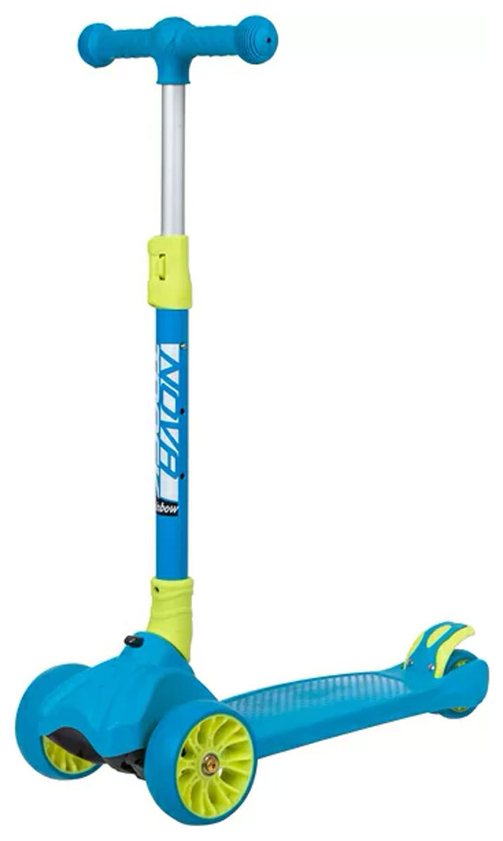 Изображение товара Самокат Novatrack RainBow синий 120PROB для детей складной и регулируемый