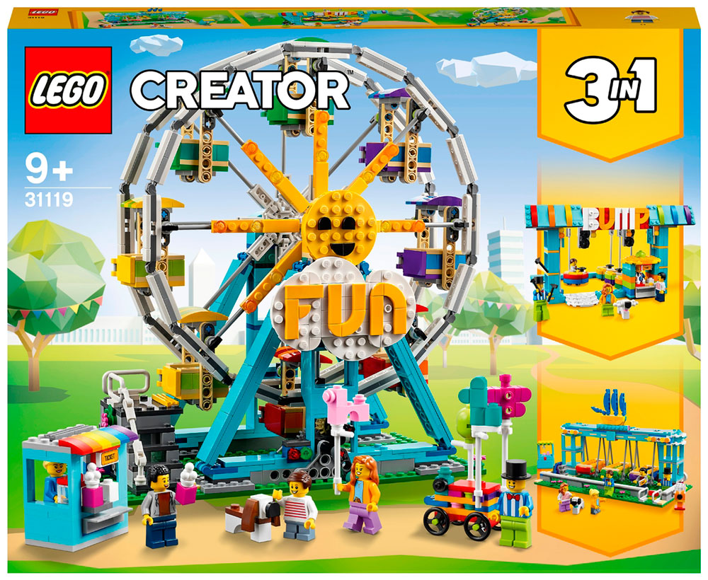 Конструктор Lego CREATOR ''Колесо обозрения'' конструктор lego creator 31118 серфер пляжный домик