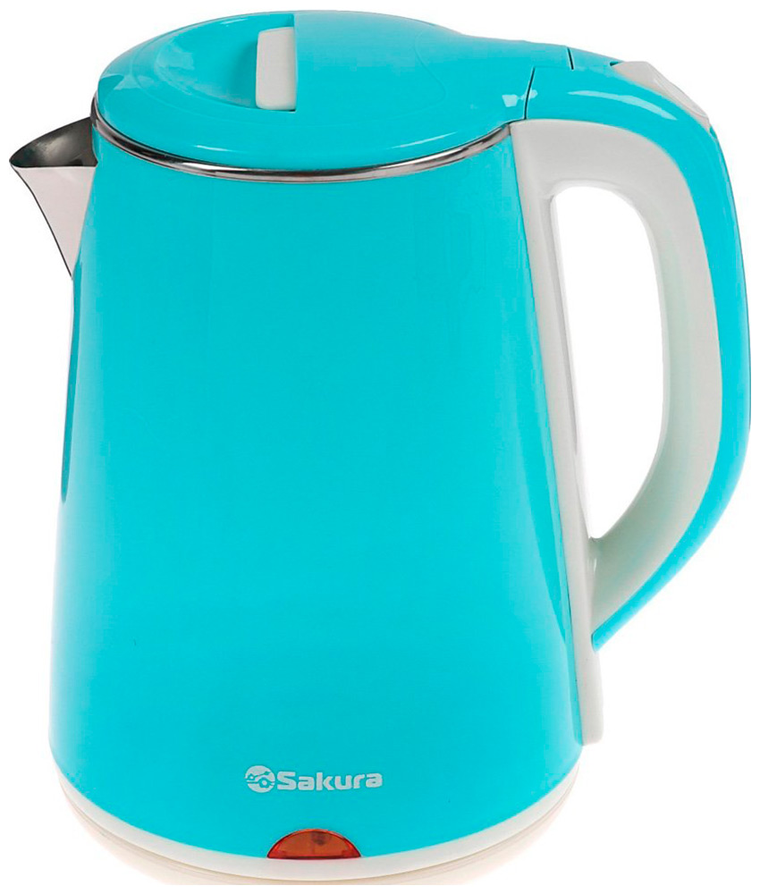 чайник sakura sa 2150wbl голубой молочный Чайник электрический Sakura SA-2150WBL