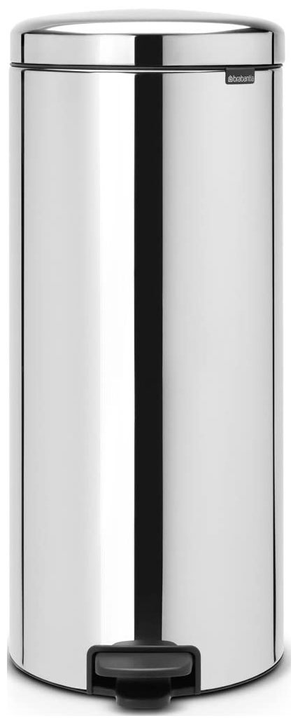 Изображение товара Мусорный бак Brabantia NewIcon 30л стальной педаль бесшумный качество