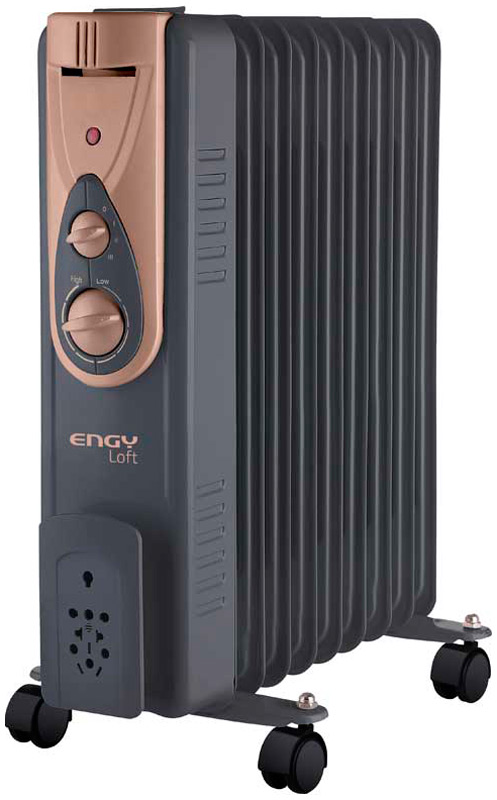 Изображение товара Электрический радиатор Engy EN-2409 Loft 9 секций с термостатом и защитой