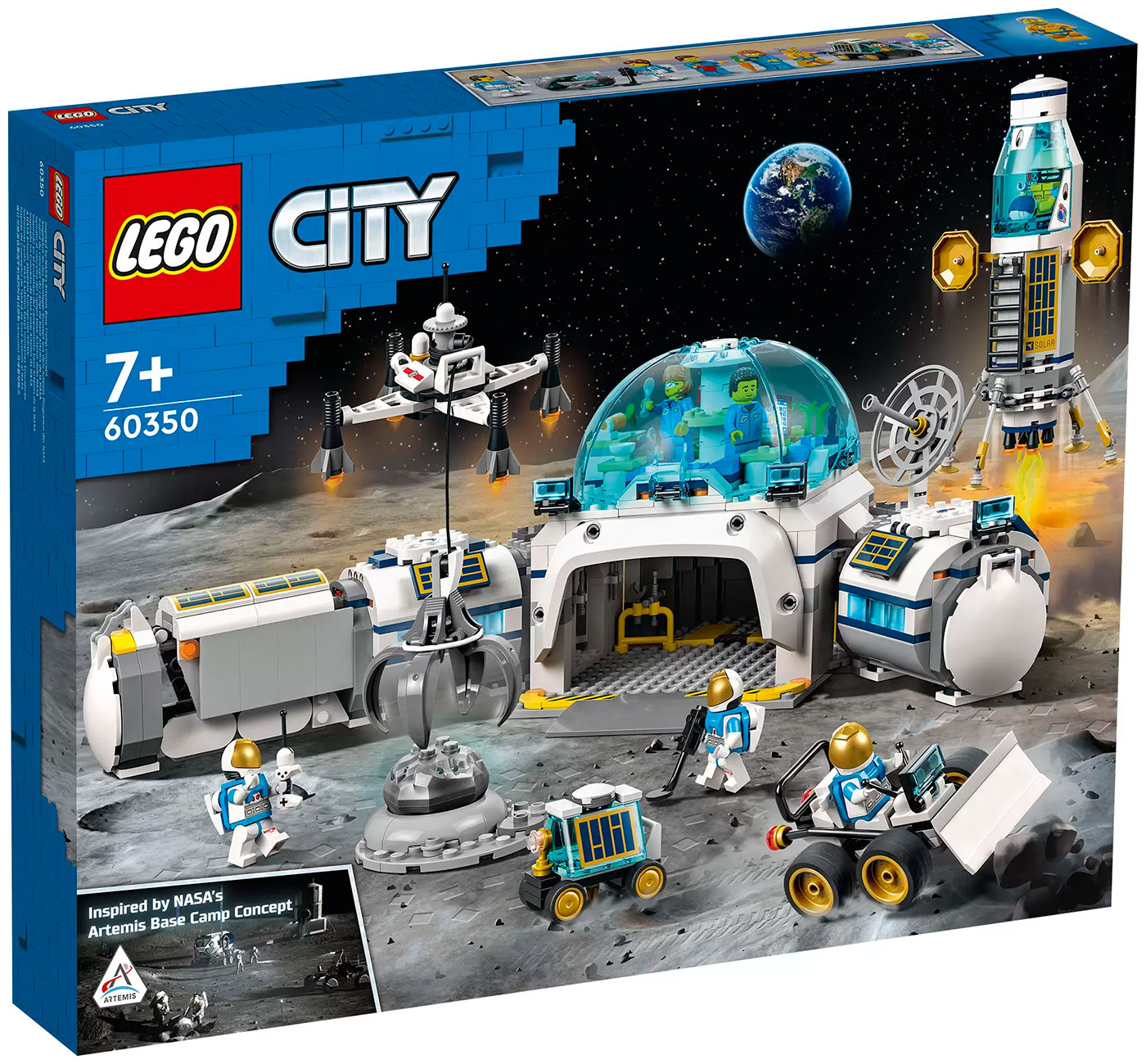 Конструктор Lego City Space Лунная научная база 60350 | AliExpress