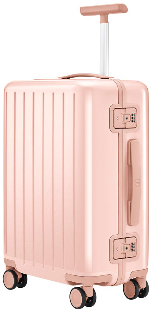 Чемодан Ninetygo Manhattan single trolley Luggage 20'' розовый