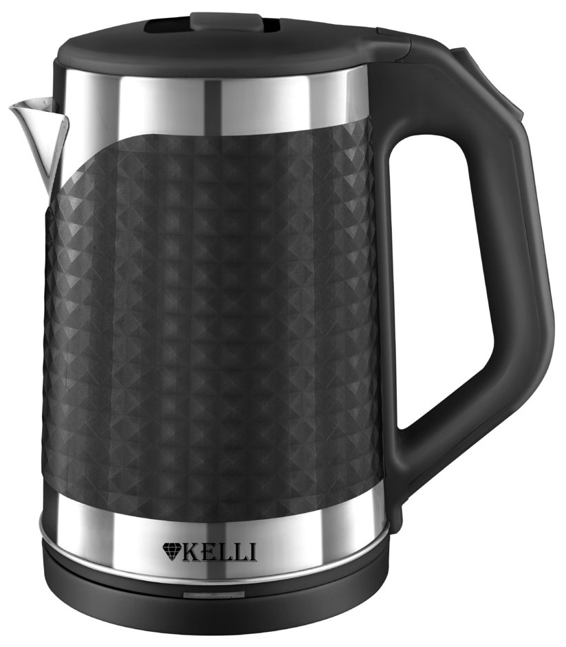 Чайник электрический Kelli KL-1372 Черный электрический чайник kelli kl 1340