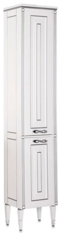 

Шкаф-пенал Aquanet Паола 40 белый/серебро (00181770)