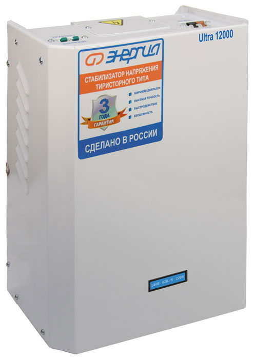 Изображение товара Стабилизатор напряжения Энергия Ultra 12000 ВА тиристорный