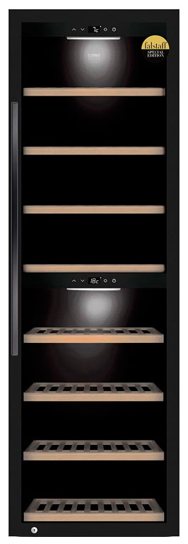 Изображение товара Винный шкаф Caso WineExclusive 180 Smart с Wi-Fi и 2 зонами охлаждения