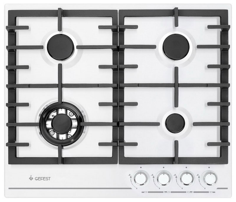 

Газовая варочная панель Gefest ПВГ 1214-01, Белый