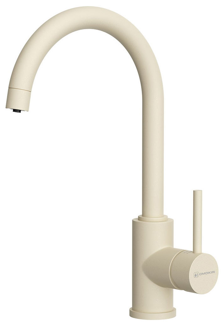 Изображение товара Кухонный смеситель Omoikiri Shinagawa 2 Plus-BE латунь/ваниль (4994407)