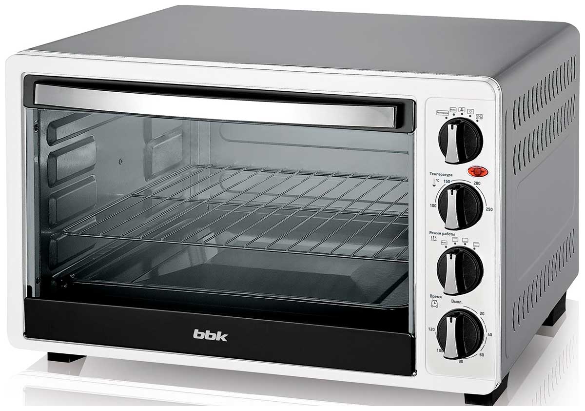 Изображение товара Мини-печь BBK OE4523MC белый/серый с функциями гриля и конвекции