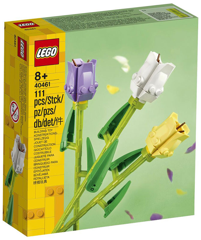 Конструктор Lego Тюльпаны 40461 конструктор lego тюльпаны 40461