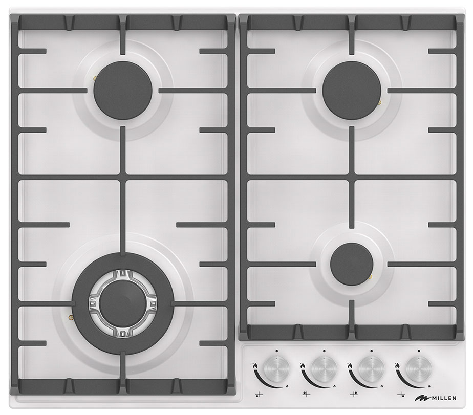 

Газовая варочная панель Millen MGH 602 WH, Белый