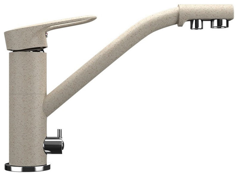 

Смеситель для кухни Ulgran U-010/бежевый U-010-328