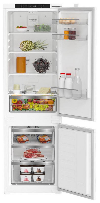 Встраиваемый двухкамерный холодильник Hotpoint HBT 18 холодильник двухкамерный indesit itr4200w 195х60х64см no frost белый
