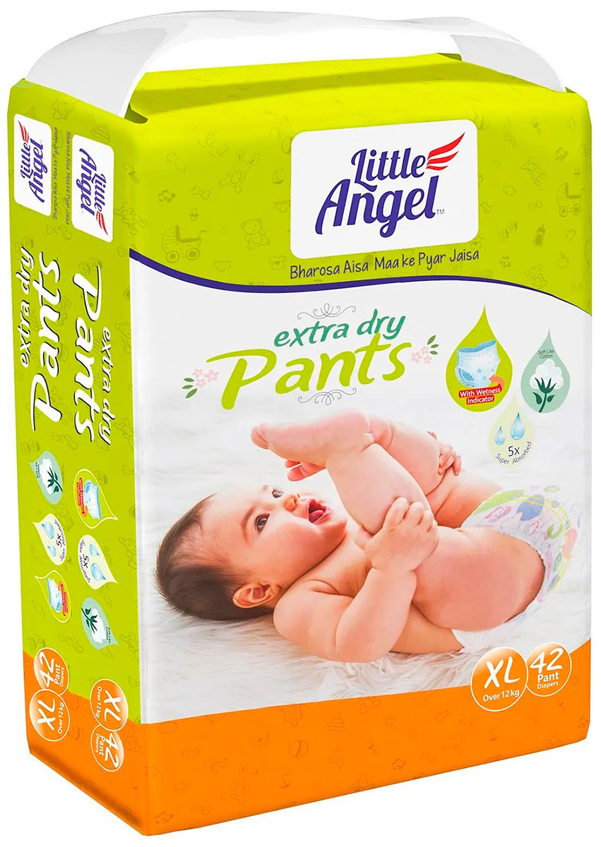 Подгузники-трусики Little Angel Extra Dry 5/XL (11+ кг) 42 шт. цена и фото