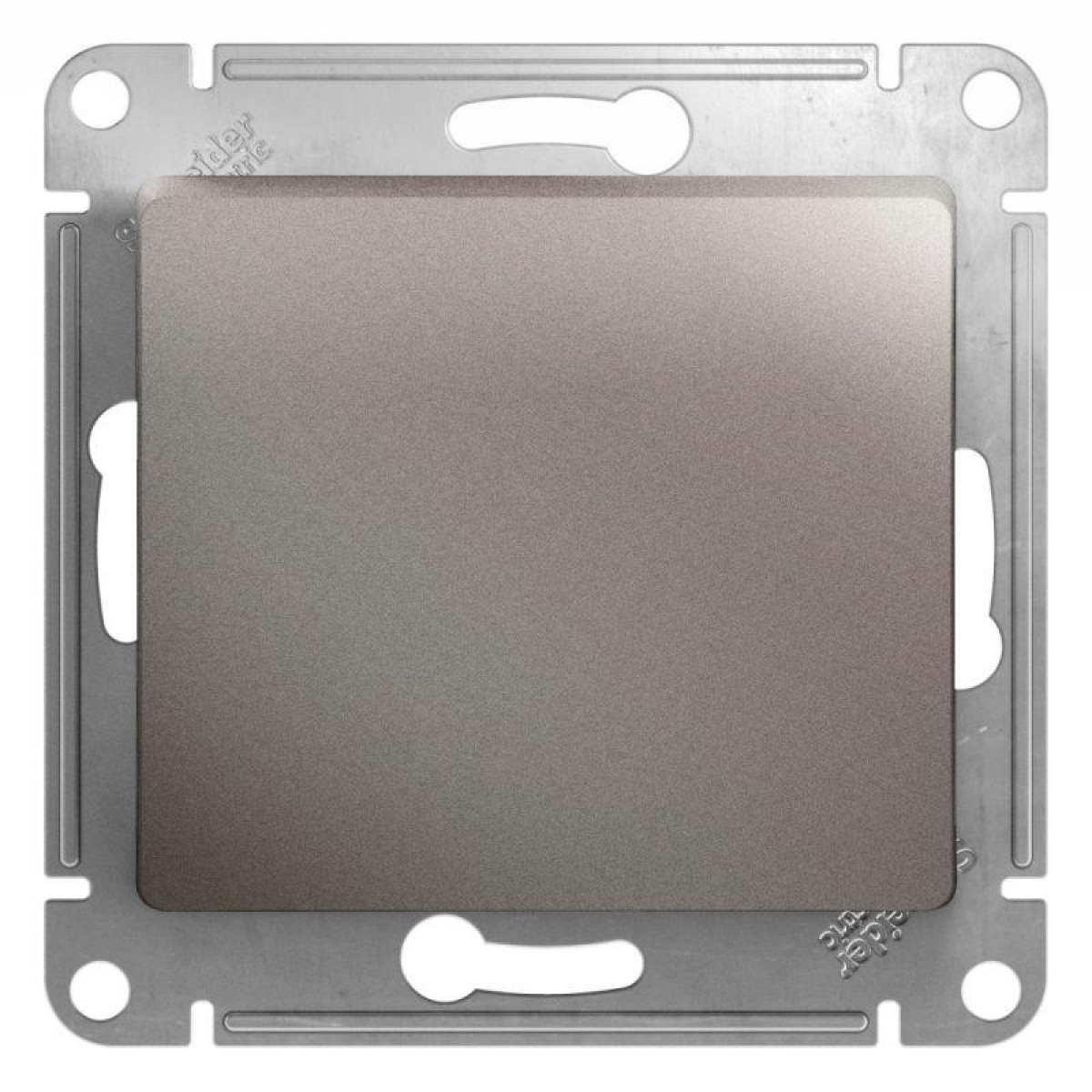 Изображение товара Перекрестный выключатель Glossa 1-кл IP20 10A пластиковый платина