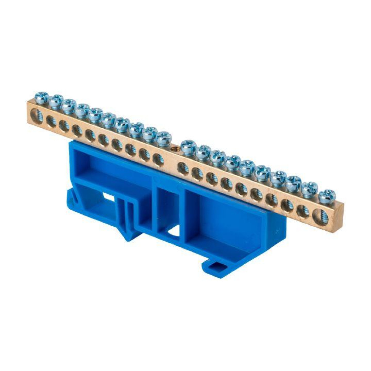 Изображение товара Высоковольтная шина нулевая EKF N 6х9 для щитовых устройств 20 отверстий