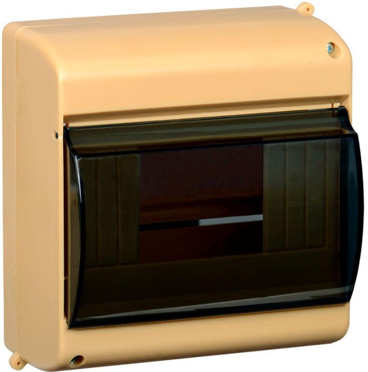 Изображение товара IEK Корпус ОП КМПн 2/6 Krepta 3 IP30 для 6 авто выключателей прозрачная крышка пластик сосна