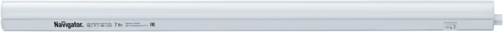 Изображение товара Светильник светодиодный линейный Navigator 7Вт 4000К IP33 модульный