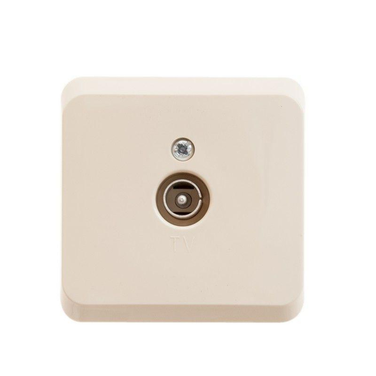 Изображение товара Декоративные рамки и основания для ЭУИ Systeme Electric TV 1-м ЭП Этюд крем