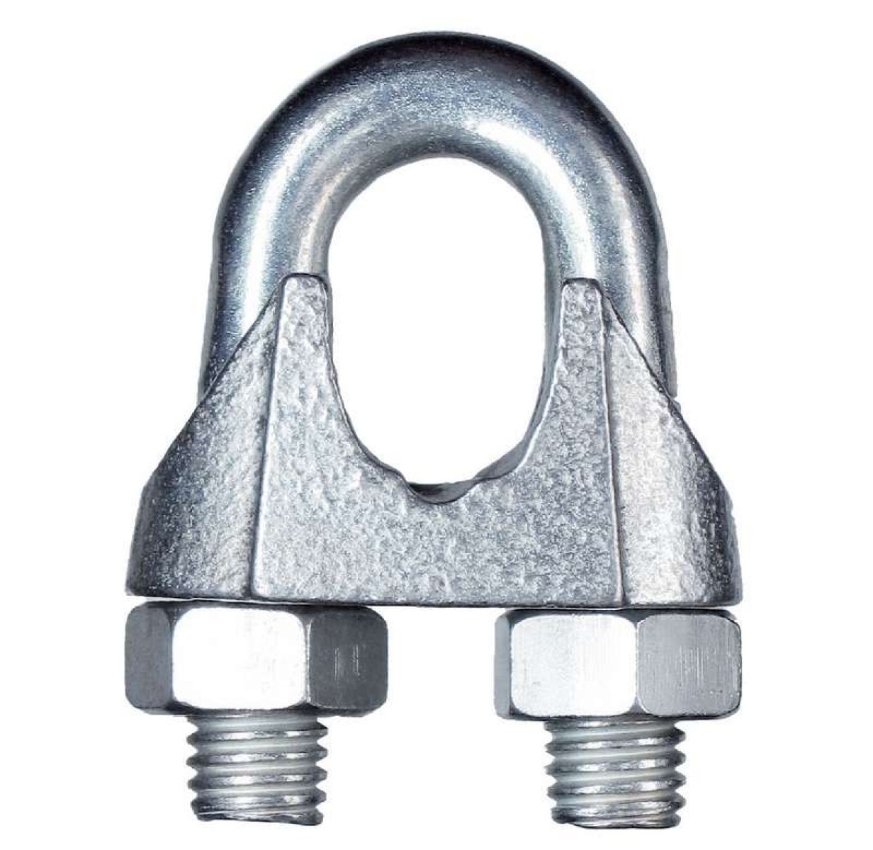 Изображение товара Кабели, провода и аксессуары Партнер Зажим для троса DIN 741 ZN М10 Партнер