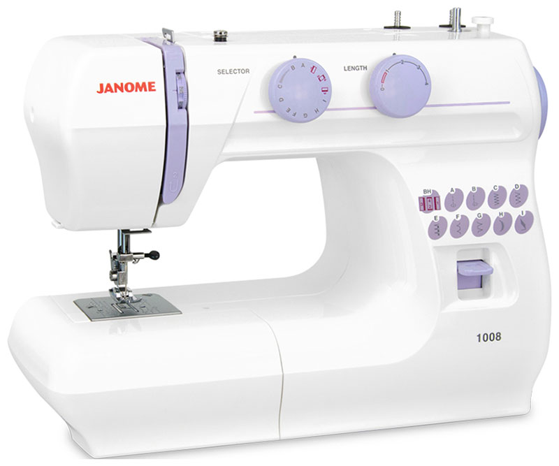 Швейная машина Janome 1008 326763 белый
