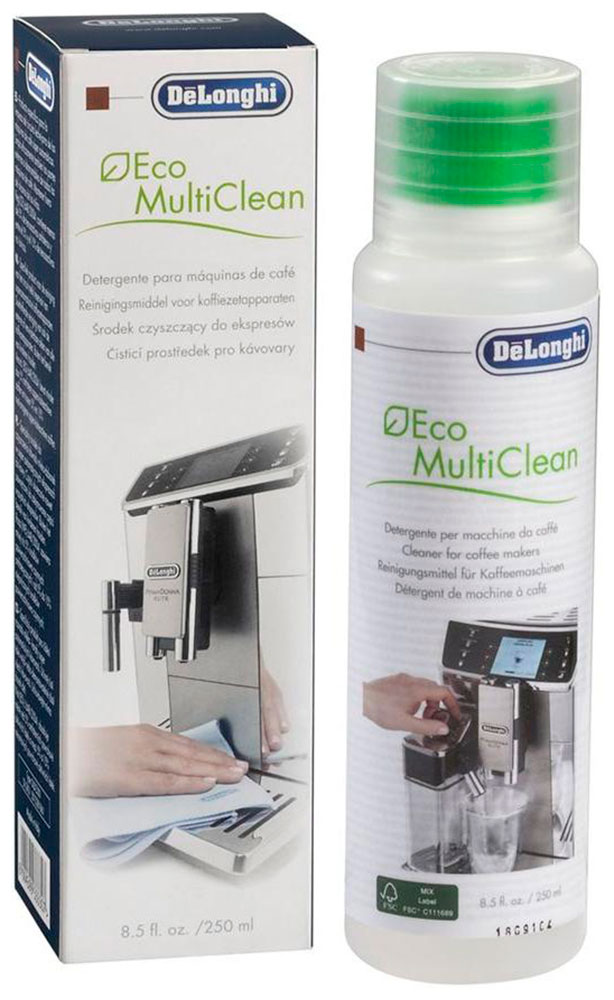 Жидкость для удаления накипи De’Longhi SET DLSC550 для кофеварок средство для очистки молочной системы delonghi dlsc550