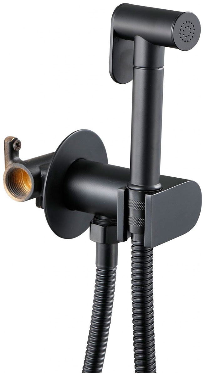 Изображение товара Смеситель с гигиеническим душем Savol S-FXQ001H черный