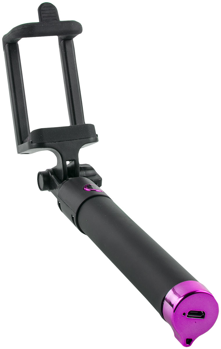 Изображение товара Монопод для селфи Red Line RLBT-06 алюминий Bluetooth розовый удобный компактный