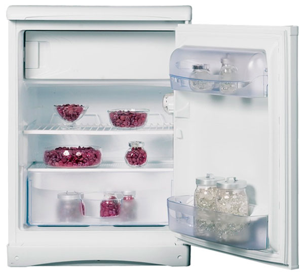 Однокамерный холодильник Indesit TT 85 однокамерный холодильник indesit itd 125 w
