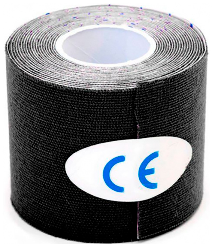 Изображение товара Кинезио тейп Bradex 5 м*5 см черный SF 0190 для восстановления