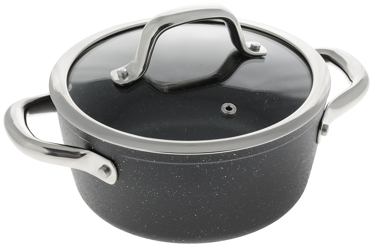 Изображение товара Кастрюля Tescoma PRESIDENT Stone 1.8 л с крышкой для всех типов плит