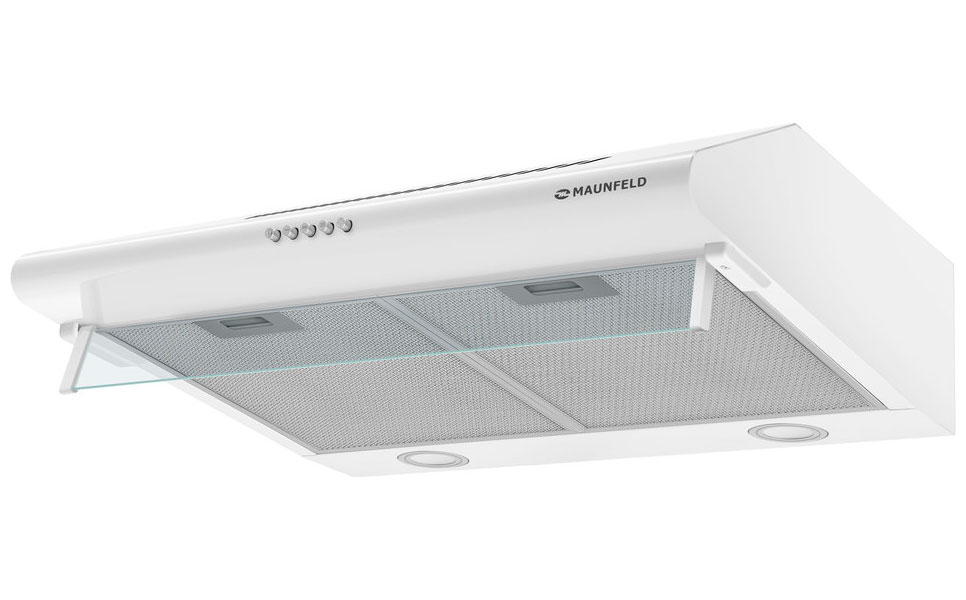 Изображение товара Вытяжка Maunfeld MP-1 50 White козырьковая для кухни 520 м3/ч 3 скорости
