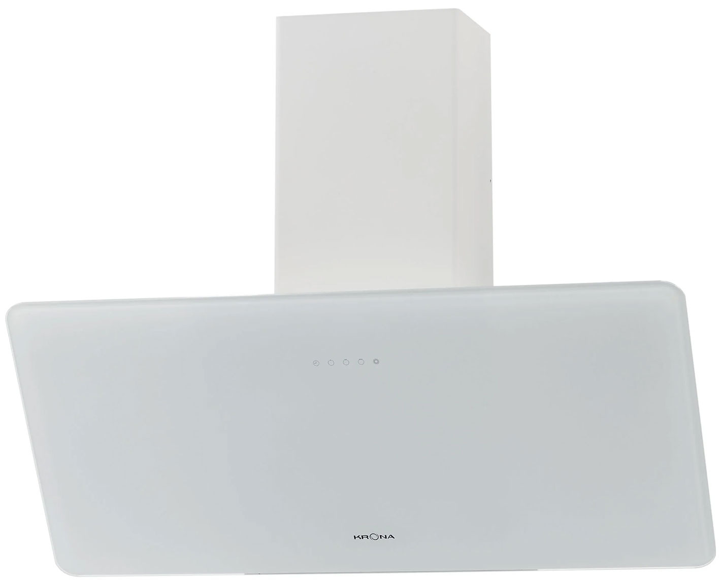 Изображение товара Вытяжка Krona LIORA 900 white S наклонная для кухни мощность 600 м3ч