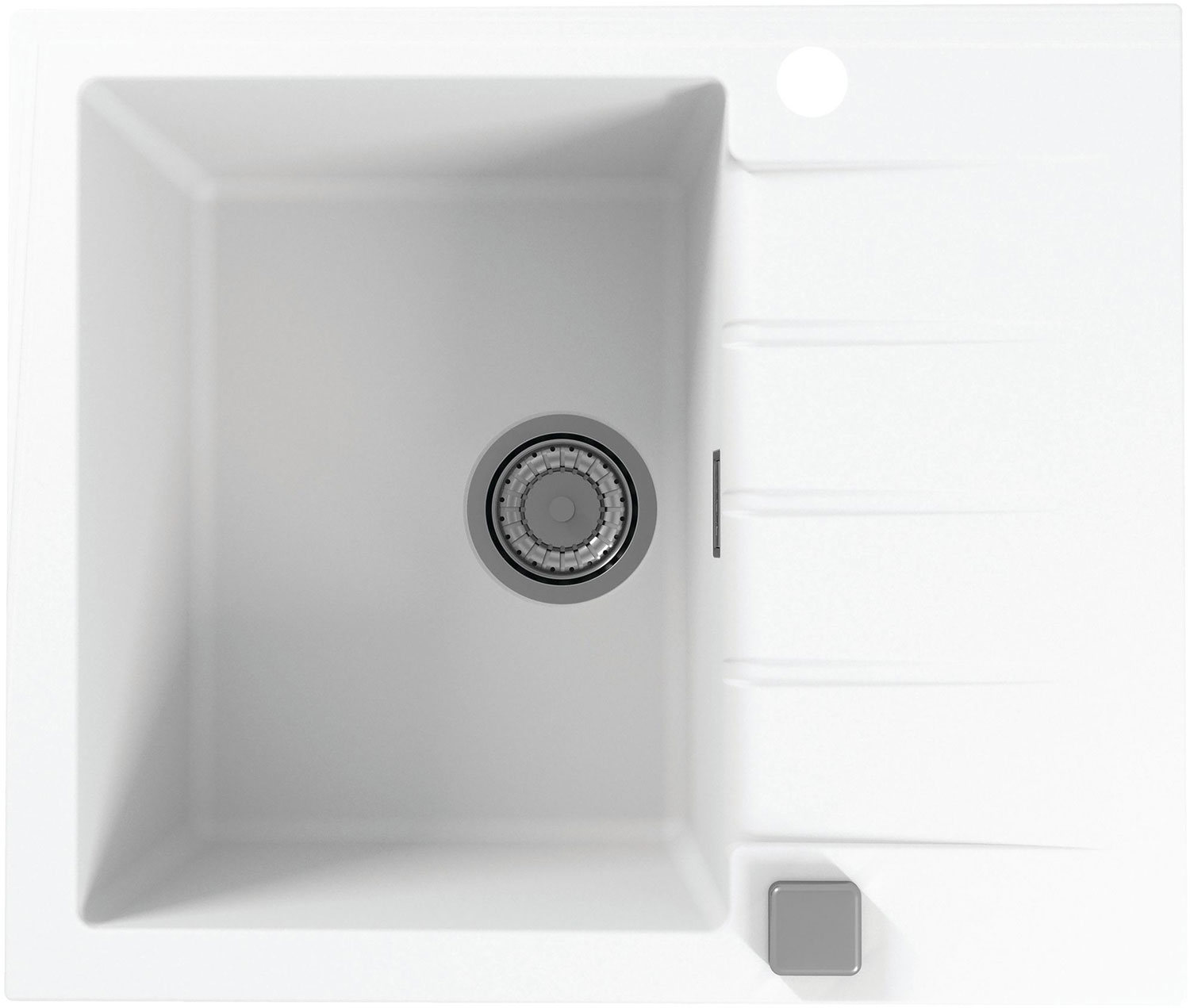 Изображение товара Кухонная мойка Alveus GRANITAL CADIT 10 ARCTIC G11 590x500 с сифоном