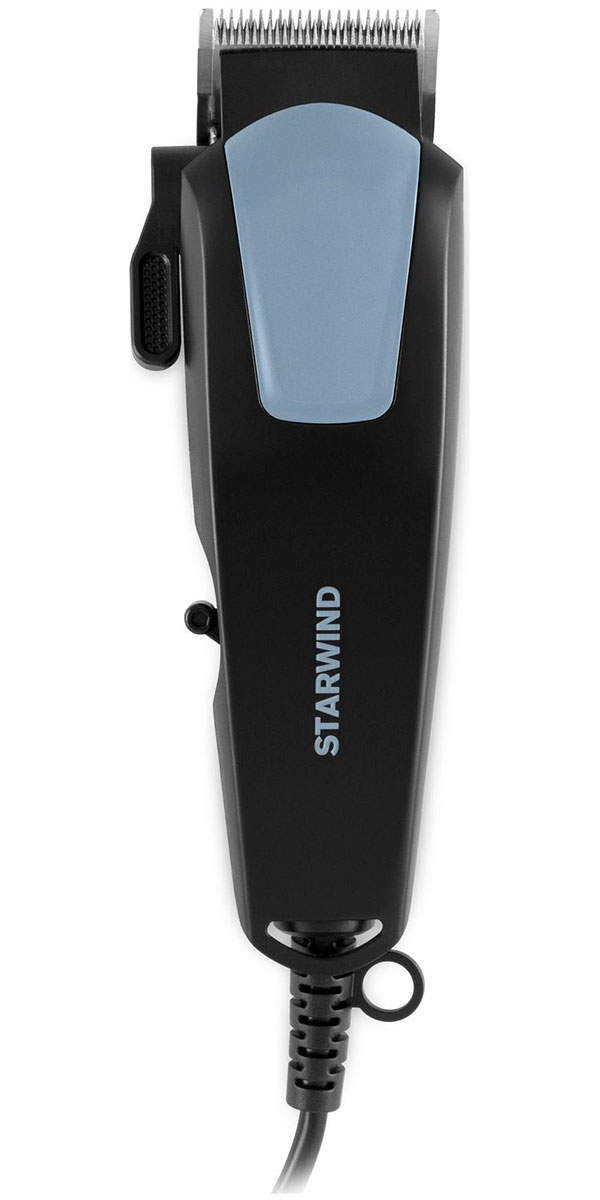 Машинка для стрижки волос Starwind SHC 1788, черный/серый, 8 Вт (насадок в компл: 4 шт) Машинка для стрижки волос Starwind SHC 1788, черный/серый, 8 Вт (насадок в компл: 4 шт)