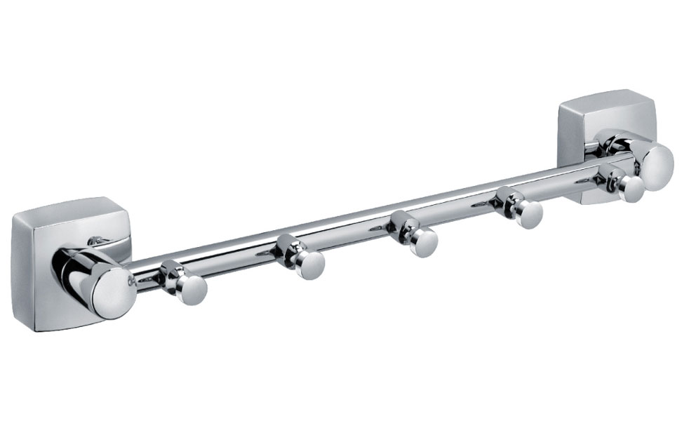 Изображение товара Планка Fixsen Kvadro, 5 крючков (FX-61305-5)