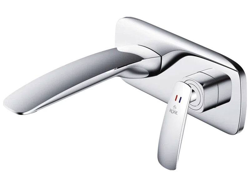 

Смеситель для раковины Rose R11, хром (R1141)