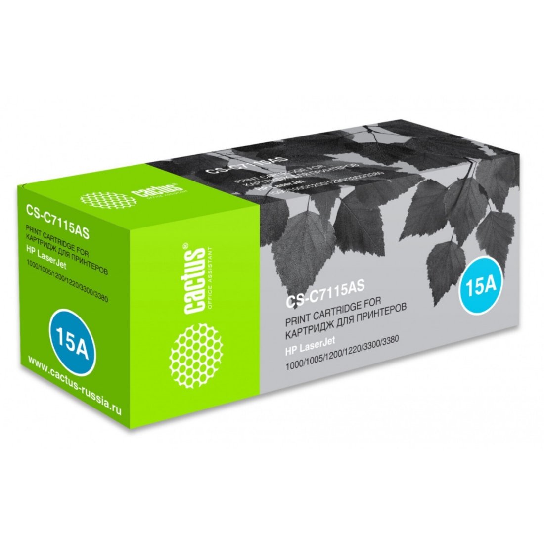 Изображение товара Картридж лазерный Cactus CS-C7115AS черный для HP LJ 1000/1005/1200